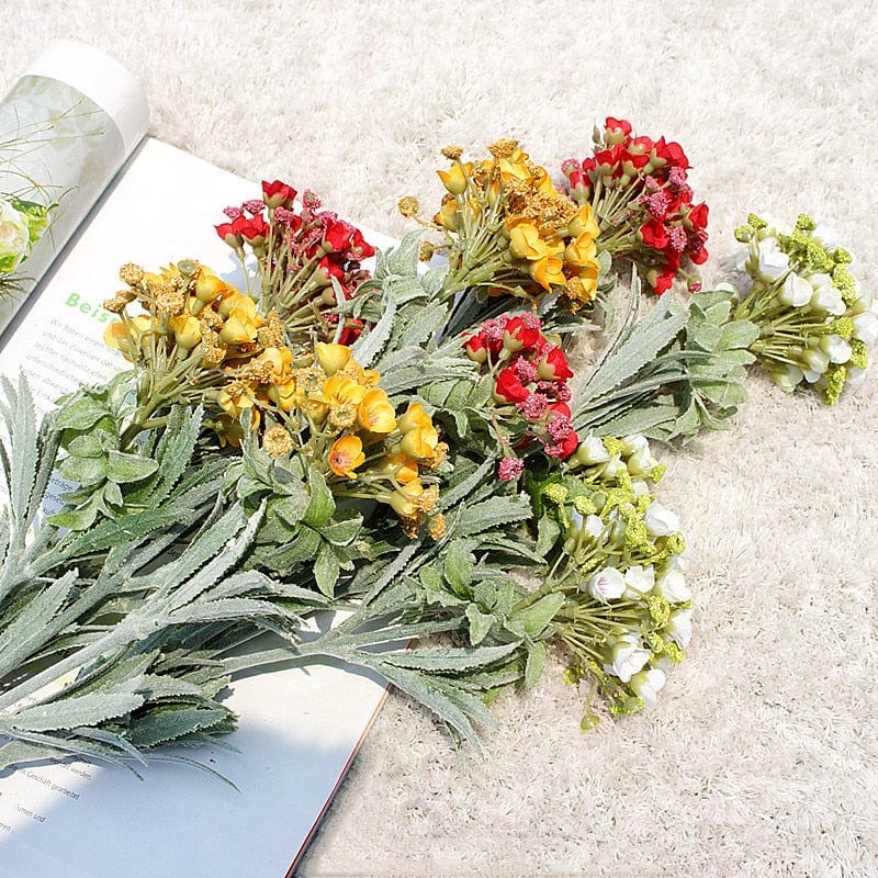 Fiore artificiale di palla di neve