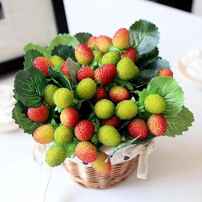 Fruit de fraise artificiel