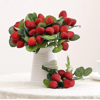 Fruit de fraise artificiel