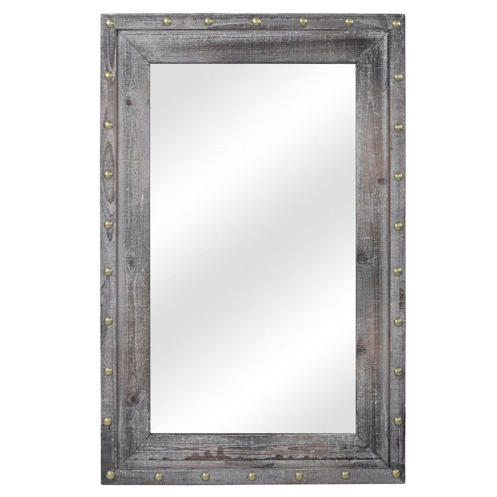 Artisasset Rectangle Iron Wall Mirror