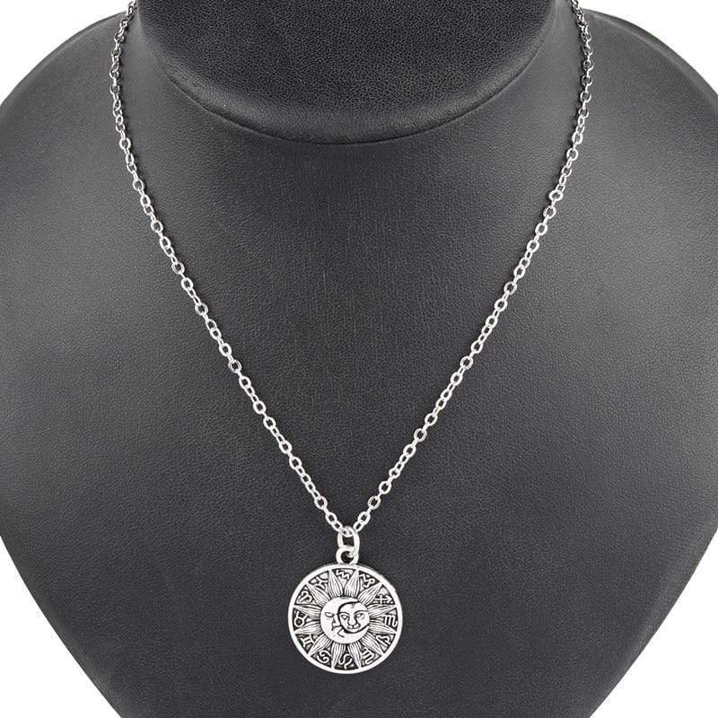 Astrology Medallion Celestial Pendant