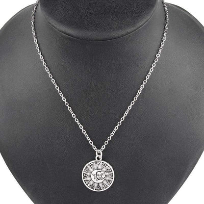 Astrology Medallion Celestial Pendant