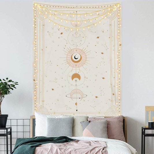 Tapiz de astrología para colgar en la pared