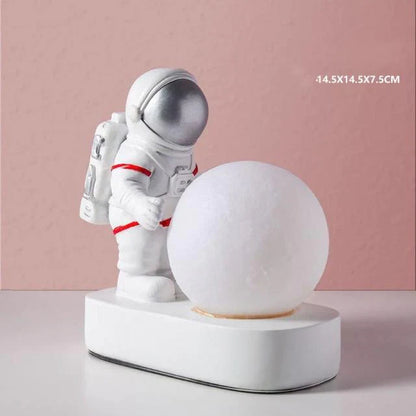 Astronaut On The Moon Night Light