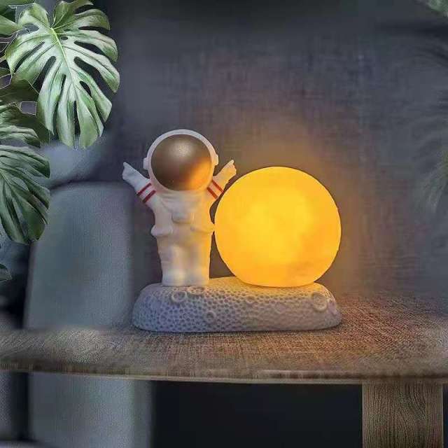 Astronaut On The Moon Night Light