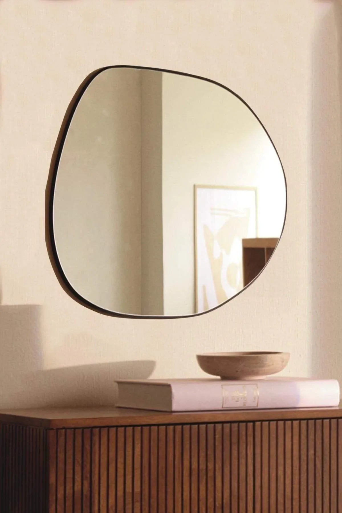 Asymmetrical Wall Mirror