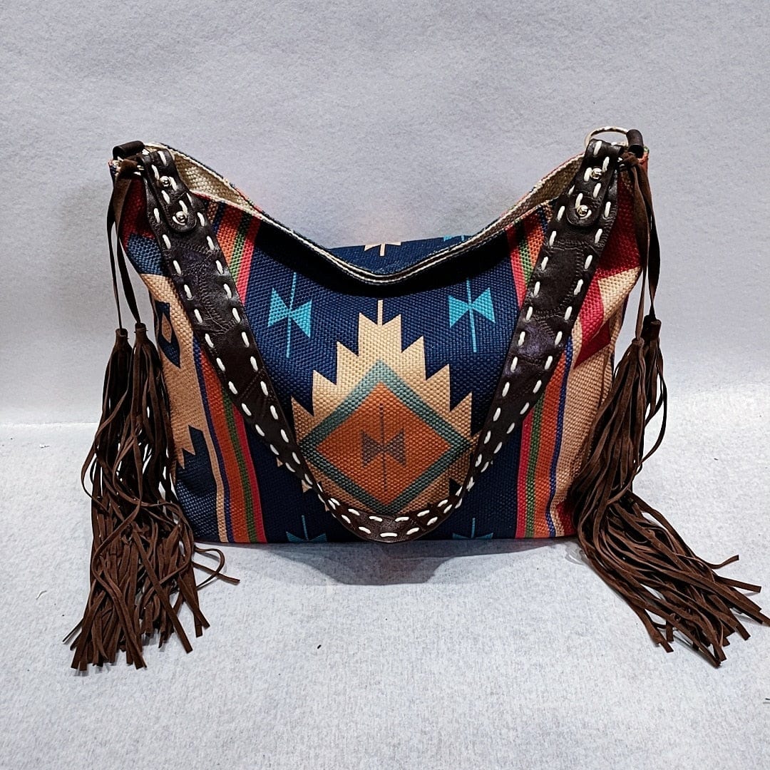 Athena Tasseled Shoulder Bag