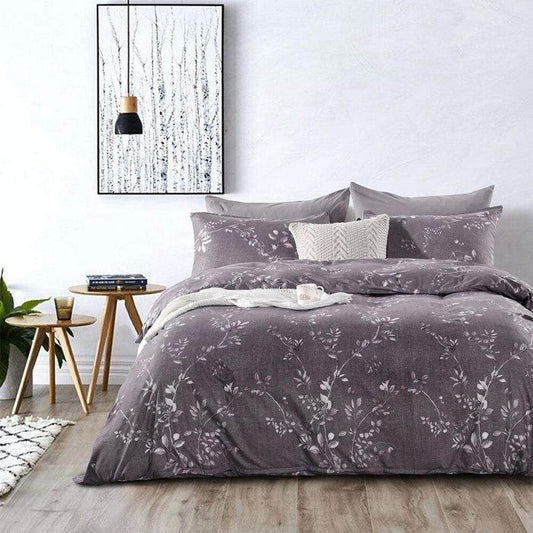 Autumn Gray Breeze Bedding Set