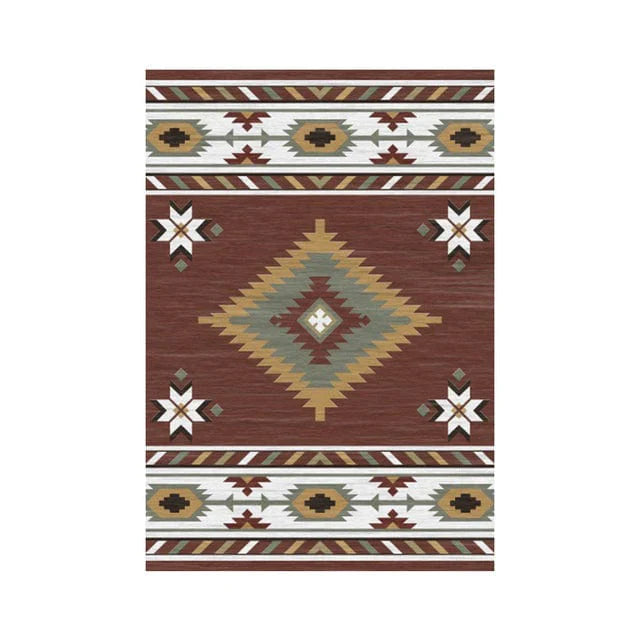 Aztec Brown Style Carpet