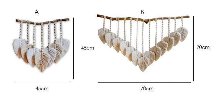 Handgemachtes Makramee des Aztekenstammes