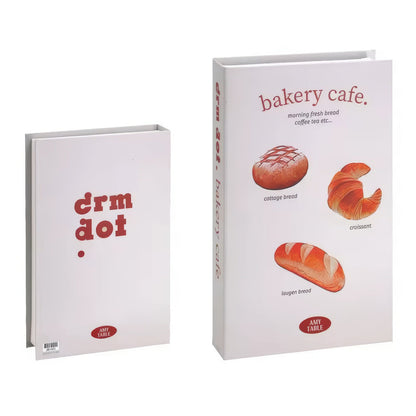 Bakery Series Hidden Storage Book Box