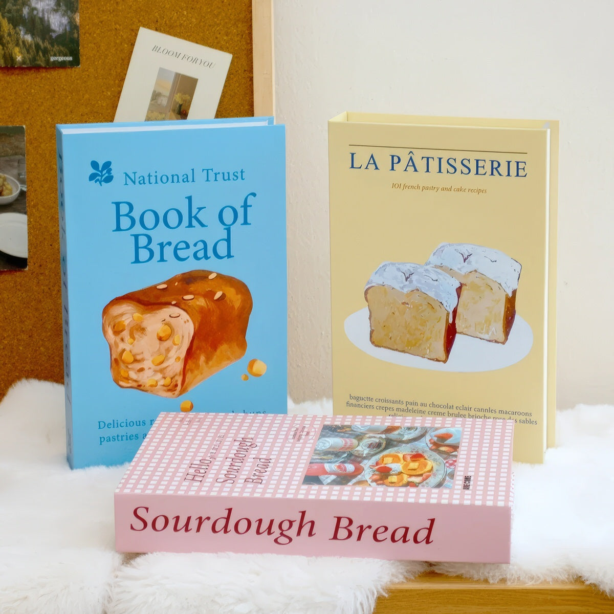 Bakery Series Hidden Storage Book Box