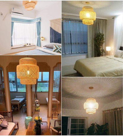 Bamboo Art Chandelier