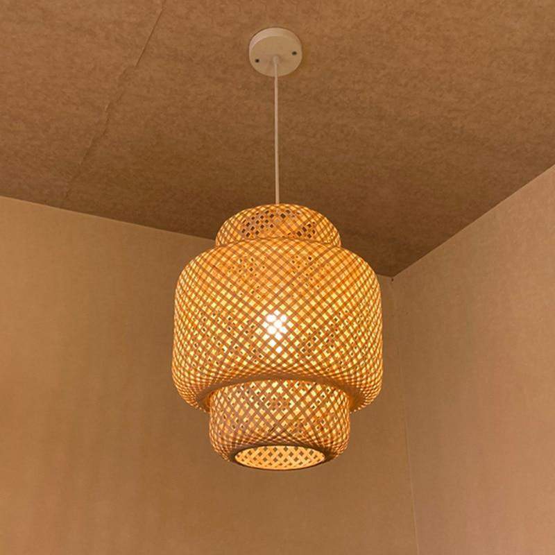 Bamboo Art Chandelier