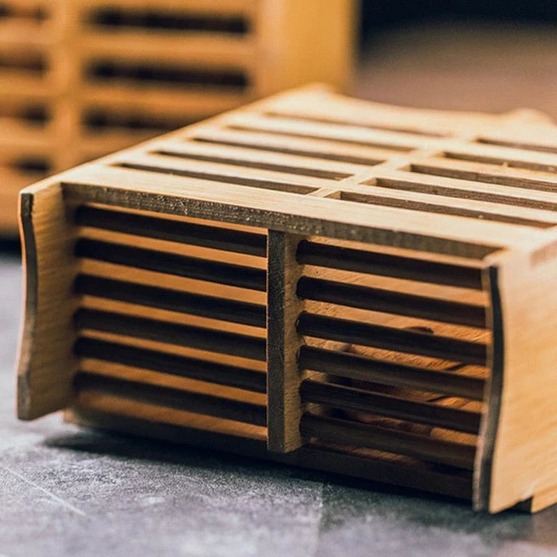 Bamboo Cutlery Caddy