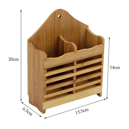 Bamboo Cutlery Caddy