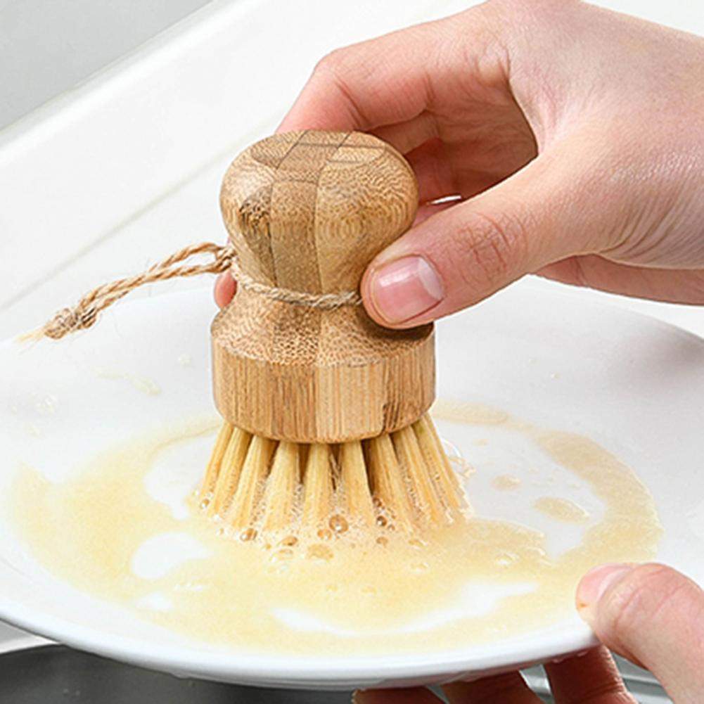 Bamboo Mini Scrub Brush