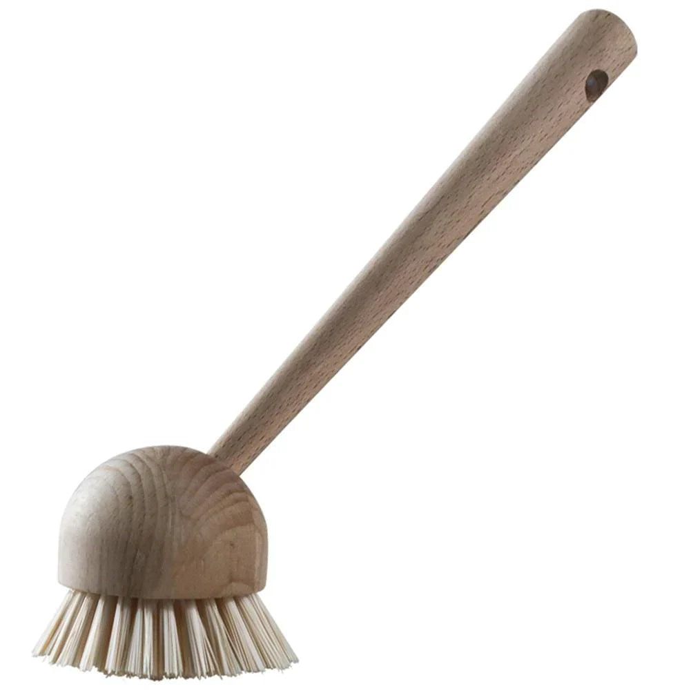 Mini brosse à récurer en bambou