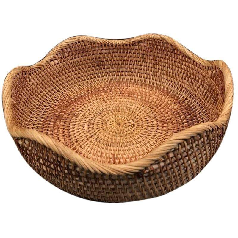 Cesta de armazenamento de bambu