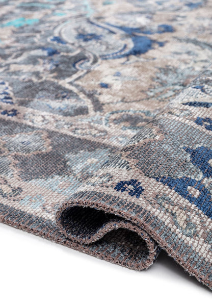 Bastille Light Cream - Blue Rug