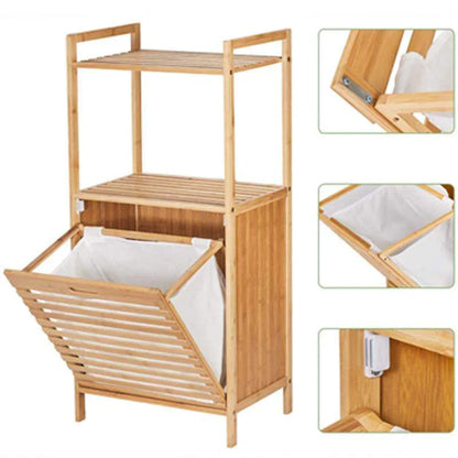 Bathroom Bamboo Storage Shlef