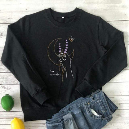 Sweat-shirt reconnaissant abeille