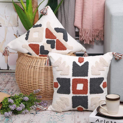 Berber Pattern Cushion Cover