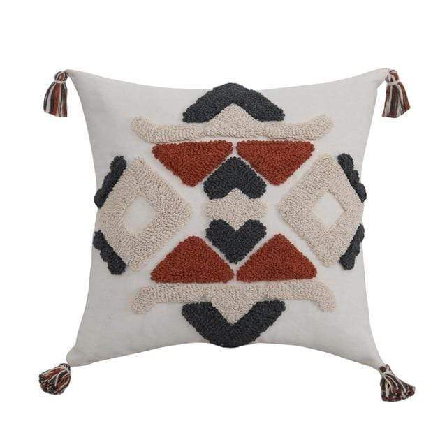 Housse de coussin motif berbère