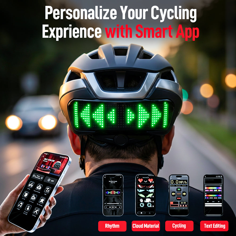 Bicycle Helmet LED Light