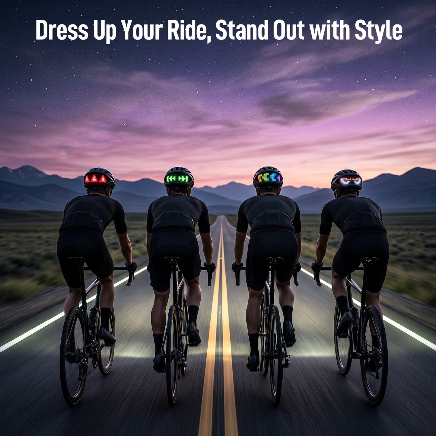 Bicycle Helmet LED Light