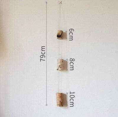 Macetas de madera de abedul