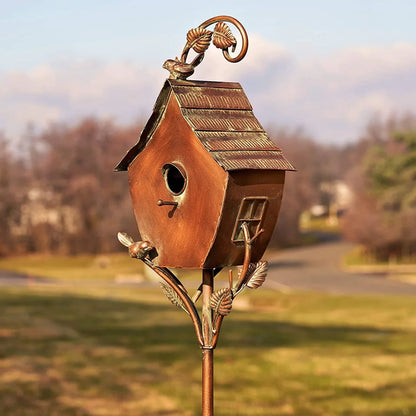 Bird Nest Garden Stakes