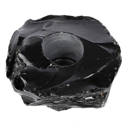 Castiçal de Obsidiana Negra