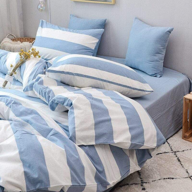 Blue And White Duvet Cover