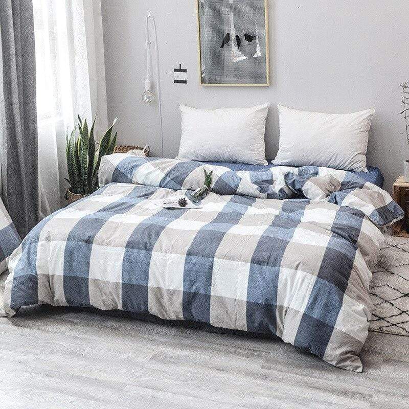 Blue And White Duvet Cover