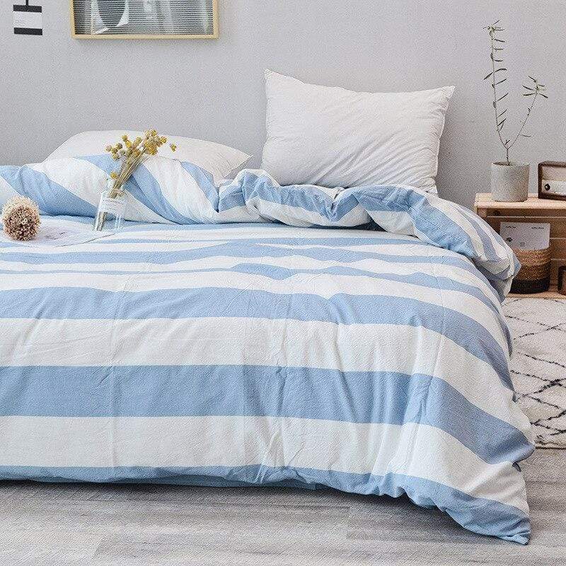 Blue And White Duvet Cover