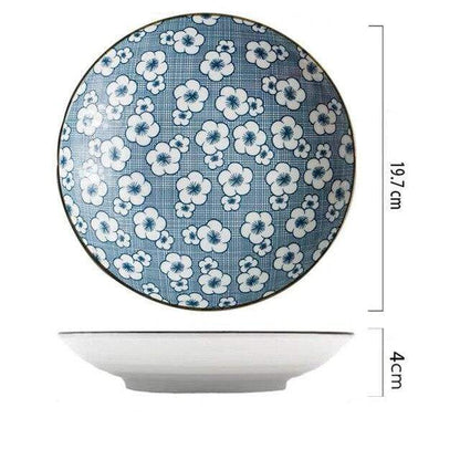 Blue Dinner Plates