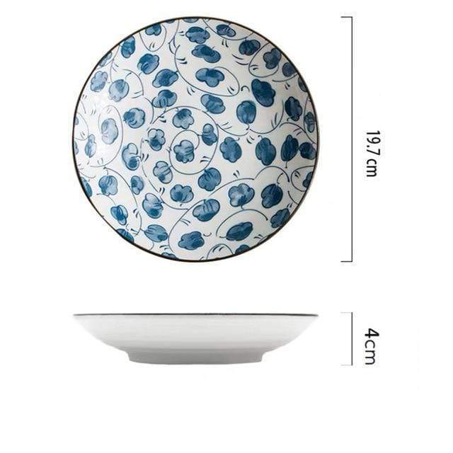 Blue Dinner Plates