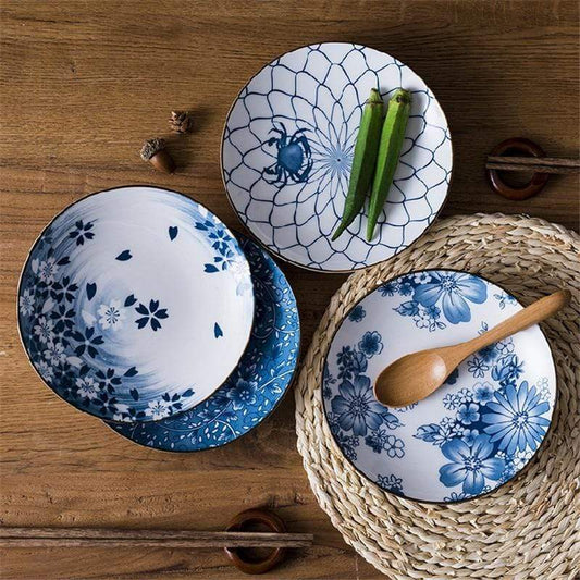 Blue Dinner Plates