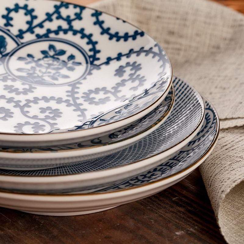 Blue Dinner Plates