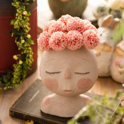 Blush Cheek's Flower Pot