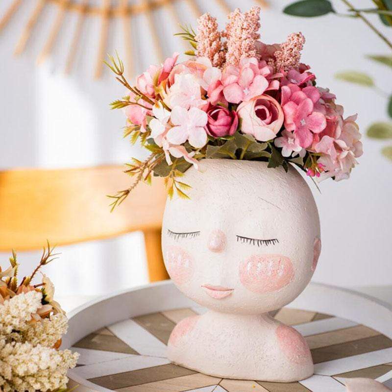 Vaso de flores de Blush Cheek