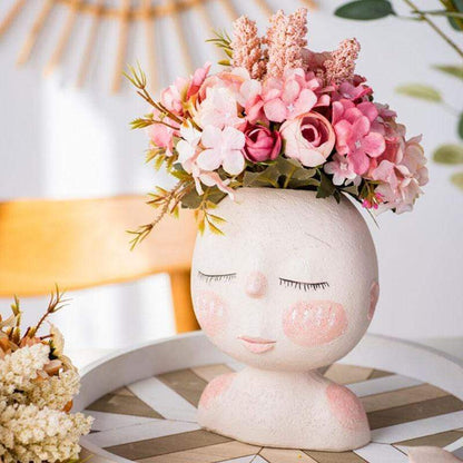 Blush Cheek's Flower Pot