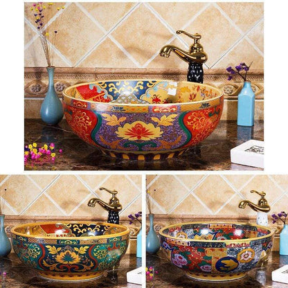 Lavabo de Arte Bohemio