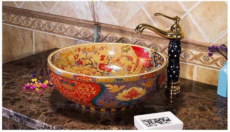 Lavabo de Arte Bohemio