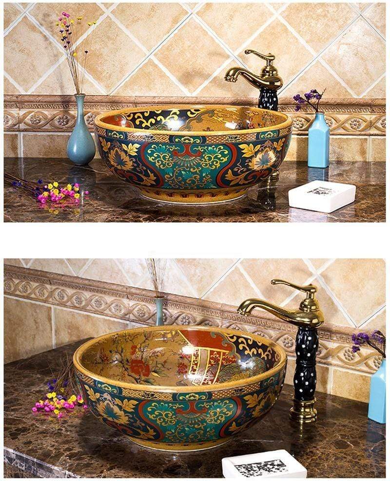 Lavabo de Arte Bohemio