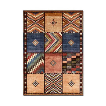 Bohemian Ethnic Stitching Geometric Area Rug