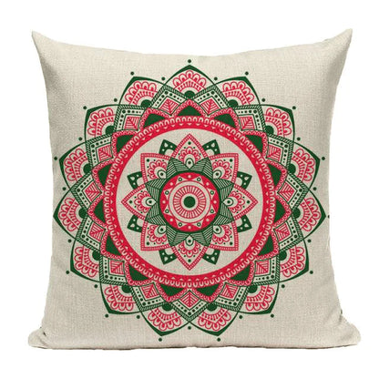 Housse de coussin Mandala Bohème