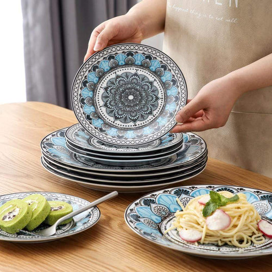 Bohemian Mandala Dinner Set