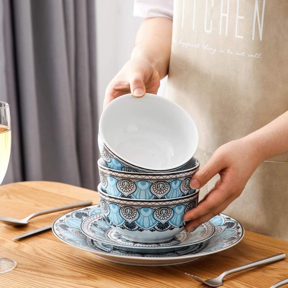 Bohemian Mandala Dinner Set